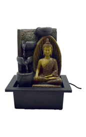 Earth Touching Buddha Fountain
