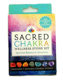 Sacred Chakra Wellness Stone Kit