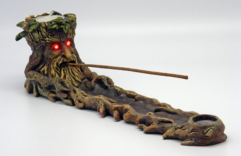 Green Man INCENSE BURNER