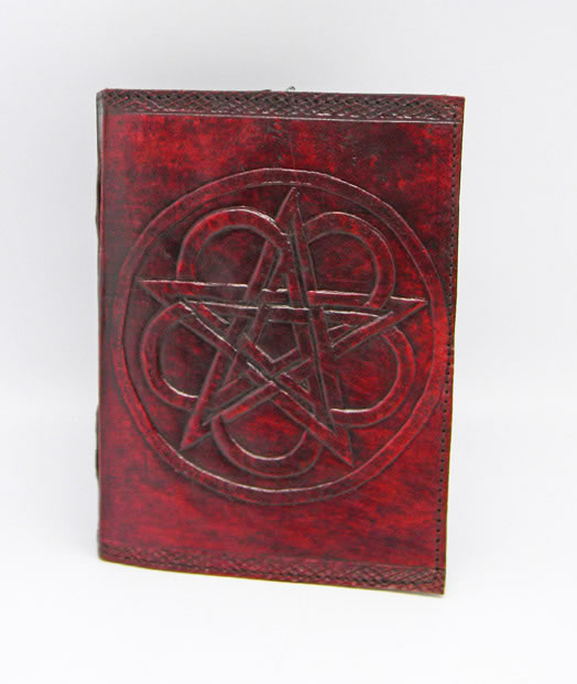 Pentagram LEATHER Journal 7 x 10 cord