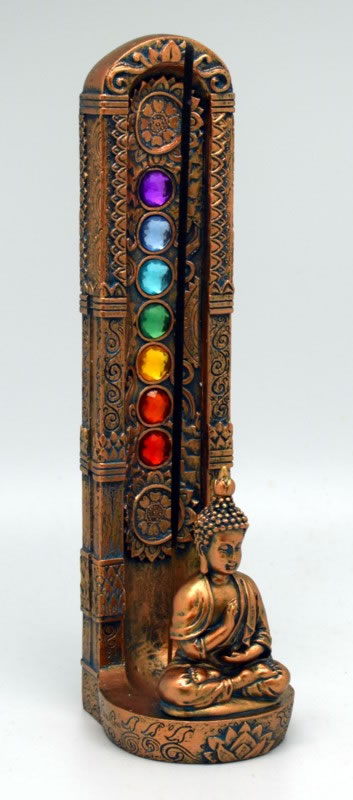 Standing Chakra Buddha Burner 