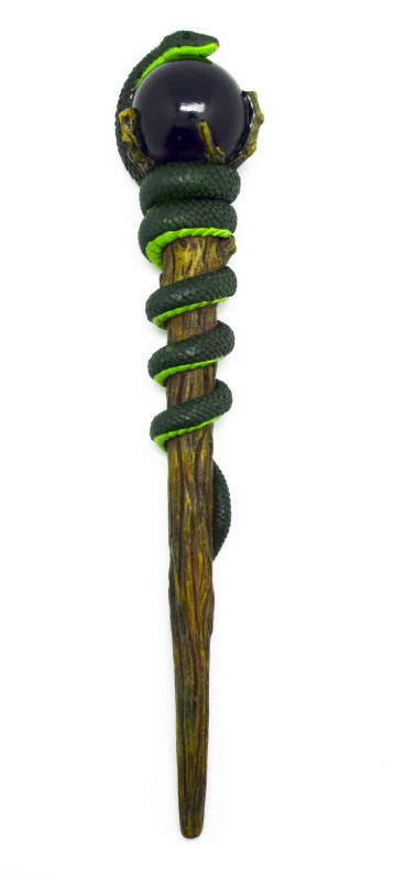 Wand with Snake