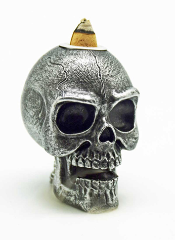 Skull Back Flow Incense Burner