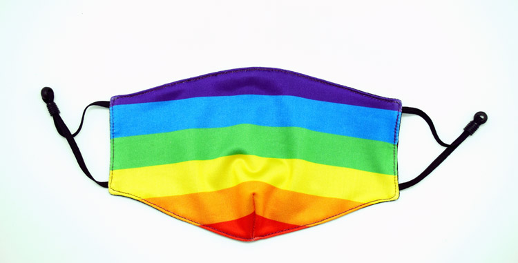 Gay FLAG Mask