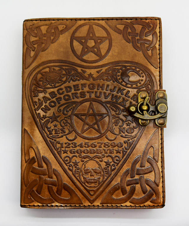 LEATHER Journal with Planchette 